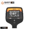 Quest V80 fémkereső fémdetektor vezeték nélküli fejhallgatóval