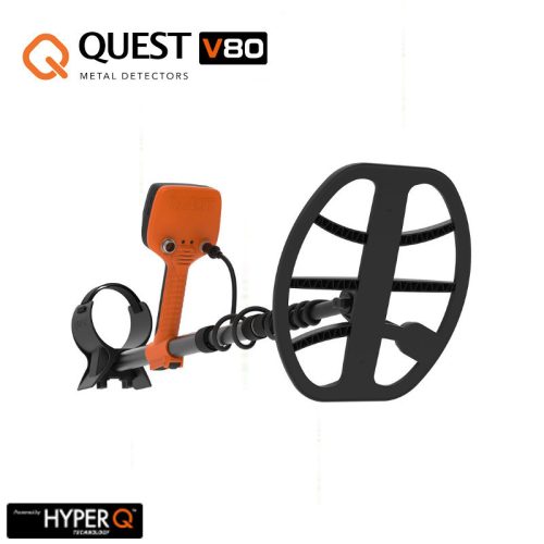 Quest V80 fémkereső fémdetektor vezeték nélküli fejhallgatóval