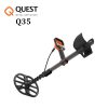 Quest Q35 fémkereső fémdetektor vezeték nélküli fejhallgatóval + ajándék pinpointer