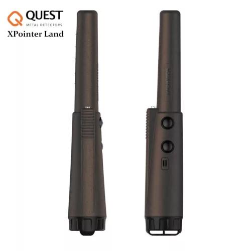 Quest Xpointer Land - Fekete pinpointer fémkereső