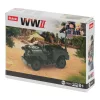 Sluban Army WWII - második világháborús amerikai jeep építőjáték készlet