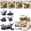 Sluban Army WWII - 4 into 1 német légvédelmi tüzérség építőjáték készlet