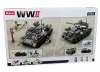 Sluban Army WWII - 2 in 1 szovjet T34/85 tank építőjáték készlet