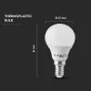 V-TAC  9W E27 hideg fehér LED égő