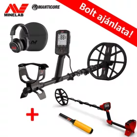   Minelab Manticore fémdetektor fémkereső + ajándék Vanquish 540 fémdetektor + Pro-Find 20 pinpointer