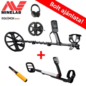   MINELAB EQUINOX 900 FÉMDETEKTOR FÉMKERESŐ + AJÁNDÉK GO-FIND 11 fémdetektor + Pro-Find 15 pinpointer