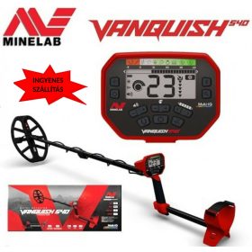 Minelab Vanquish 540 fémdetektor fémkereső