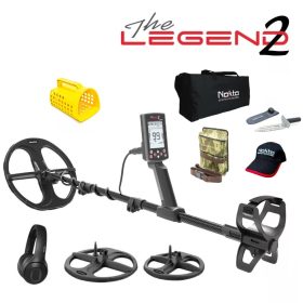   The LEGEND 2 fémdetektor + ajándék Nokta kiegészítő csomag