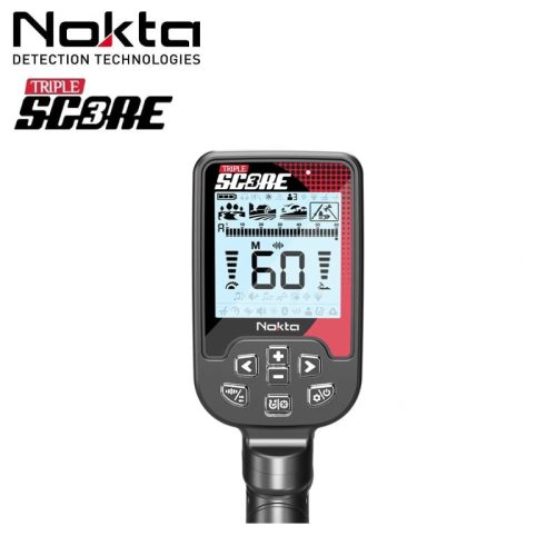 Nokta Score 3 fémkereső fémdetektor Pro csomag: 2 tekerccsel, Bluetooth fejhallgatóval + Nokta kiegészítő csomag