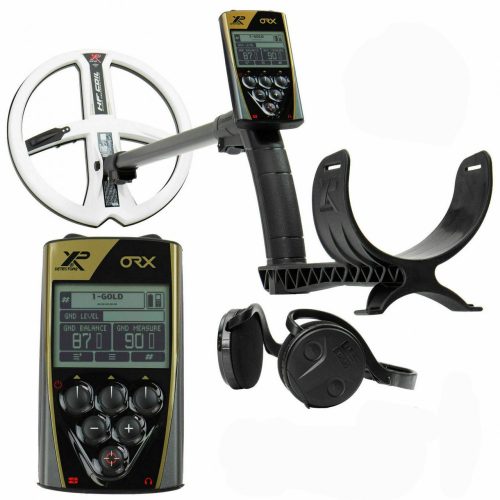 XP ORX Full fémdetektor fémkereső (22HF tekercs, távirányító, WSAudio fejhallgató)